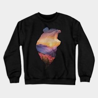 Drama in sunset Crewneck Sweatshirt